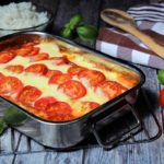 ofenschnitzel toskana mit tomate mozzarella