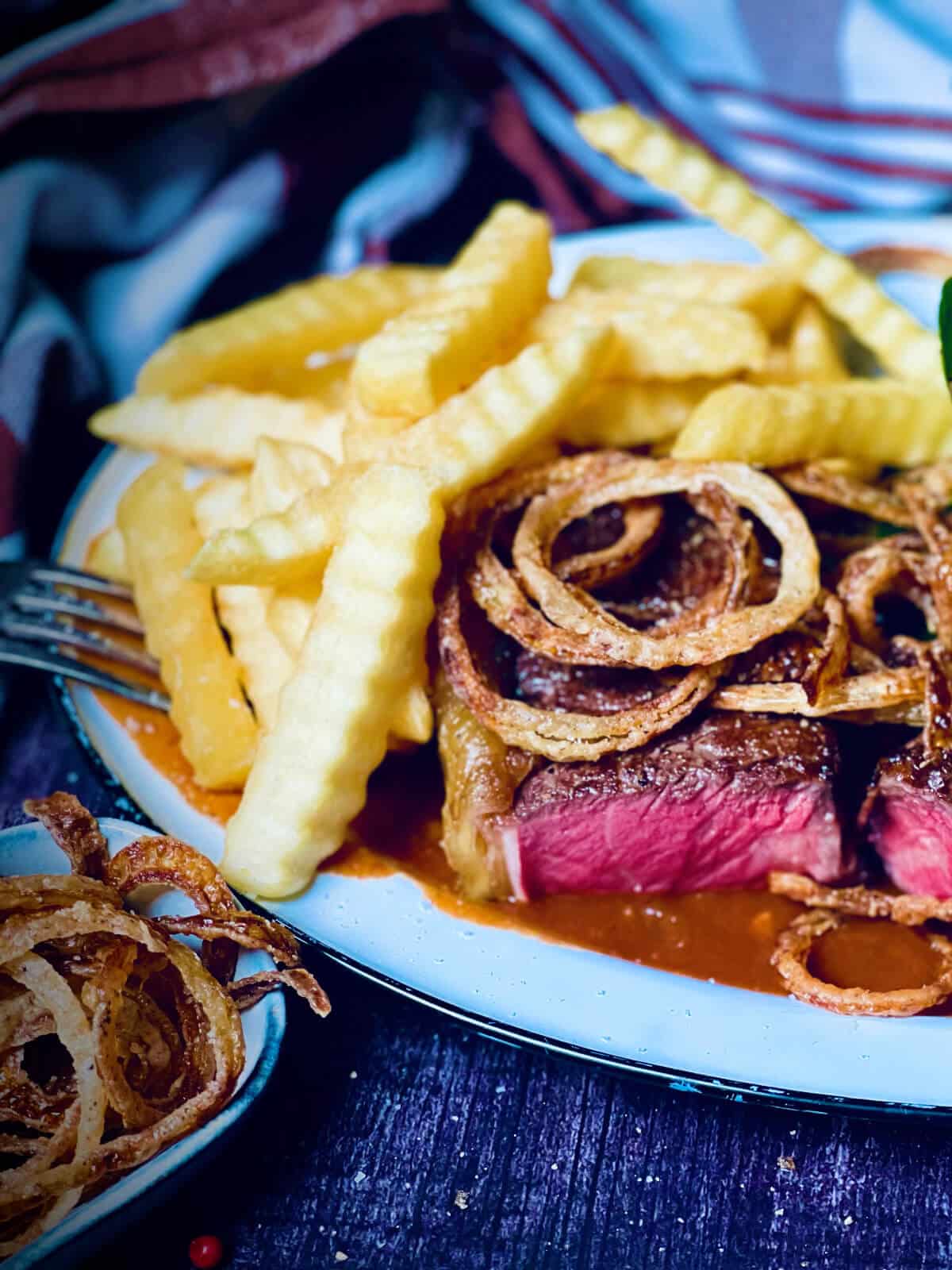 omas zwiebelrostbraten