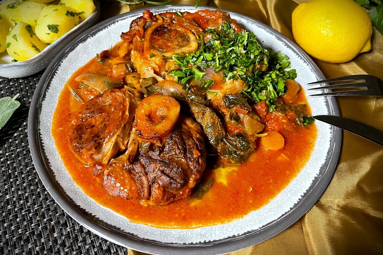 Ossobuco alla Milanese mit feiner Gremolata