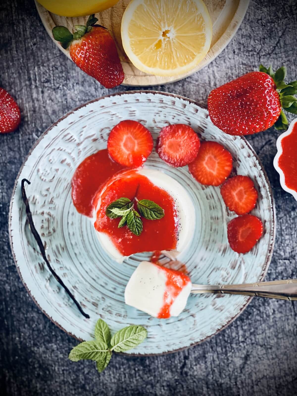 panna cotta selber machen