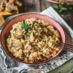 pilzrisotto rezept