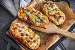 pizza baguette