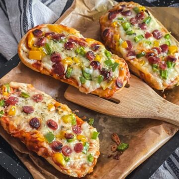 pizza baguette