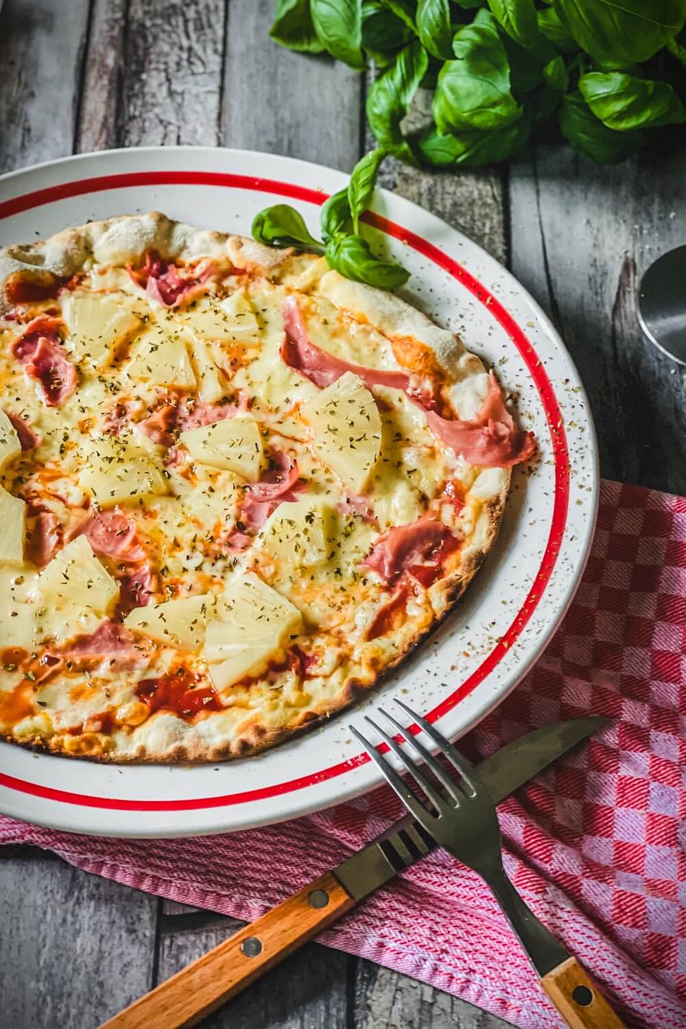 pizza hawaii selber machen