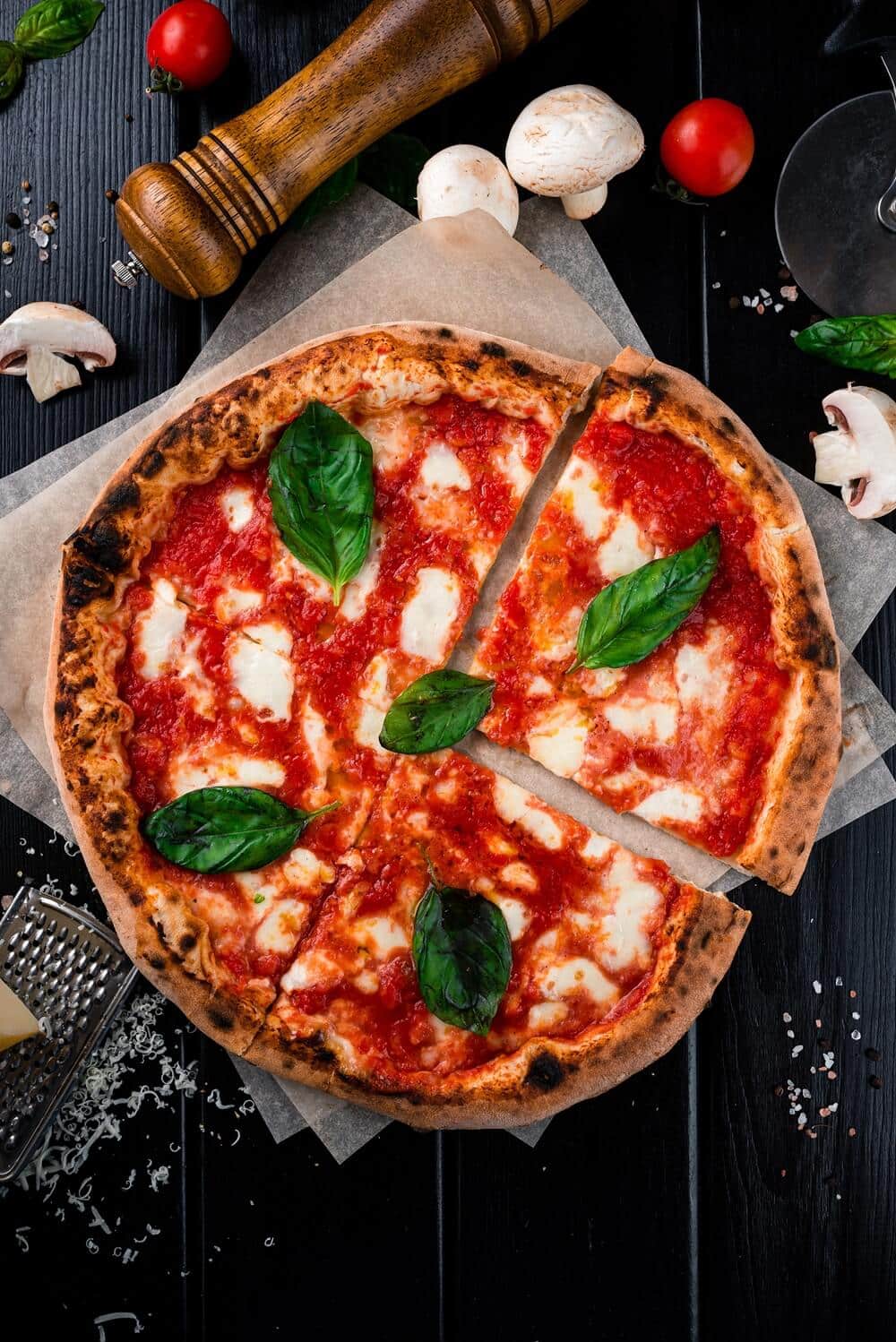pizza richtig backen