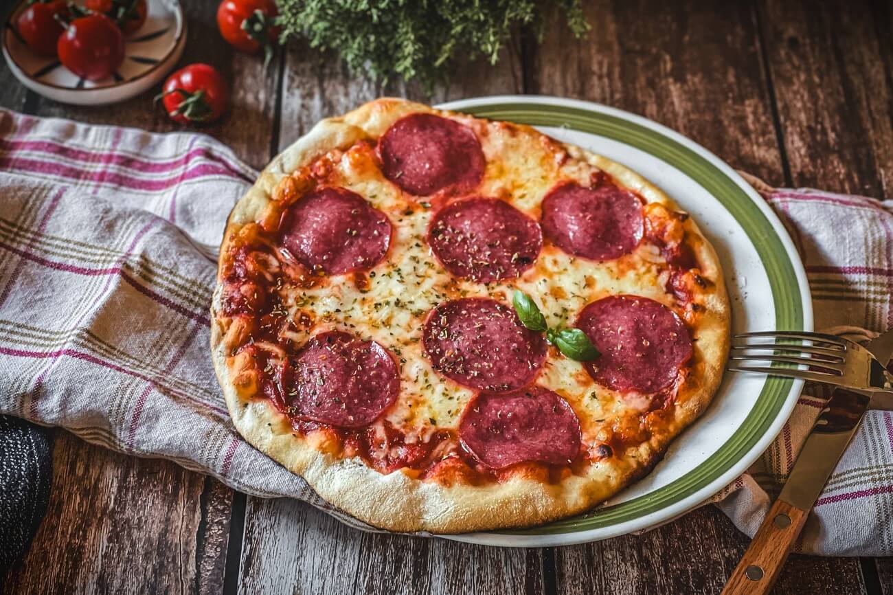 pizza salami