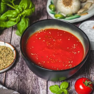 pizzasosse rezept