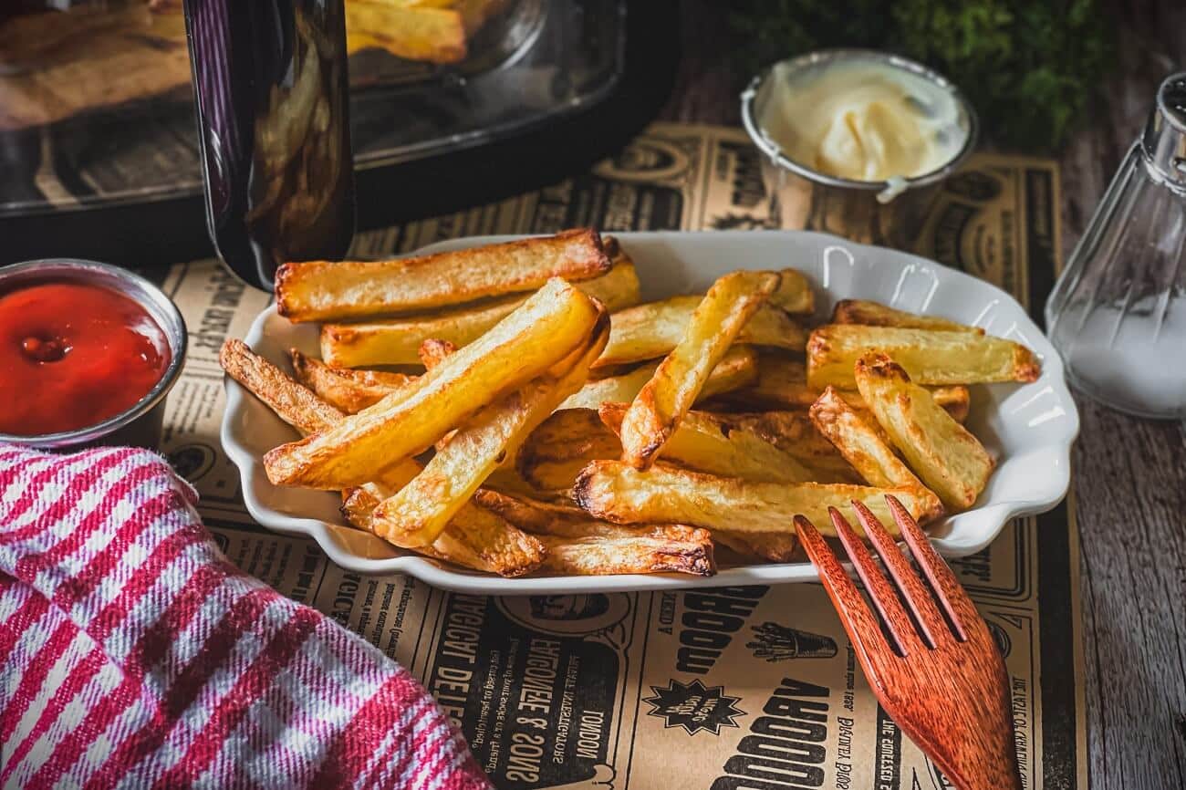 pommes aus der heissluftfritteuse