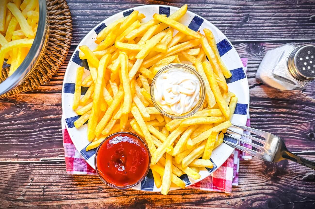 Pommes selber machen | außen kross, innen fluffig