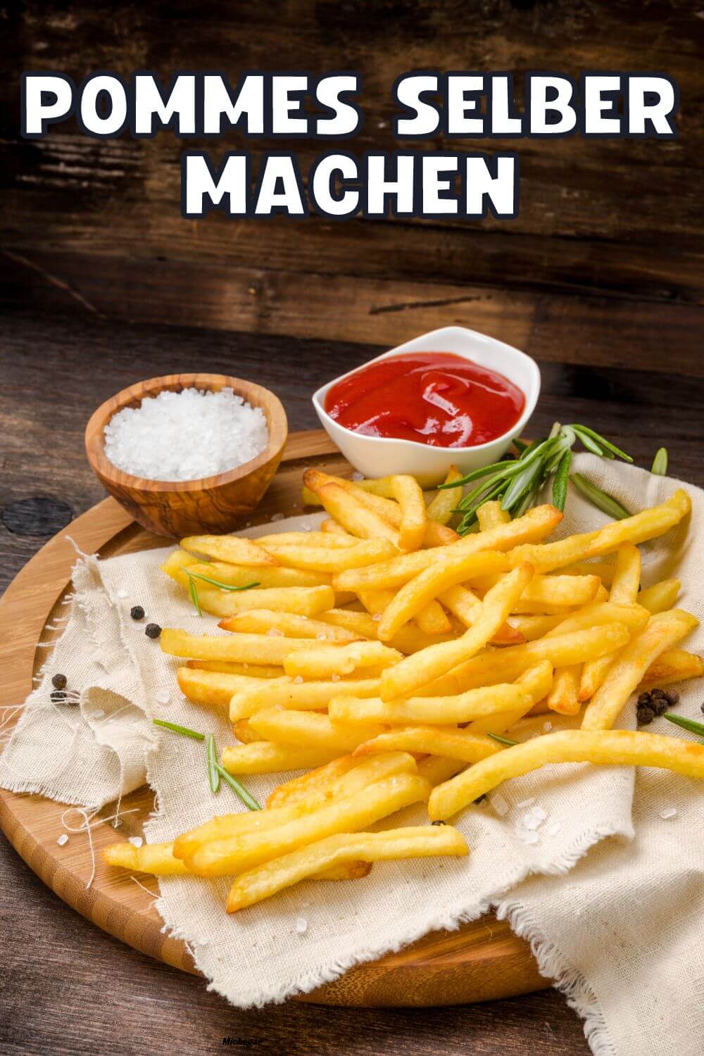 pommes frites rezept