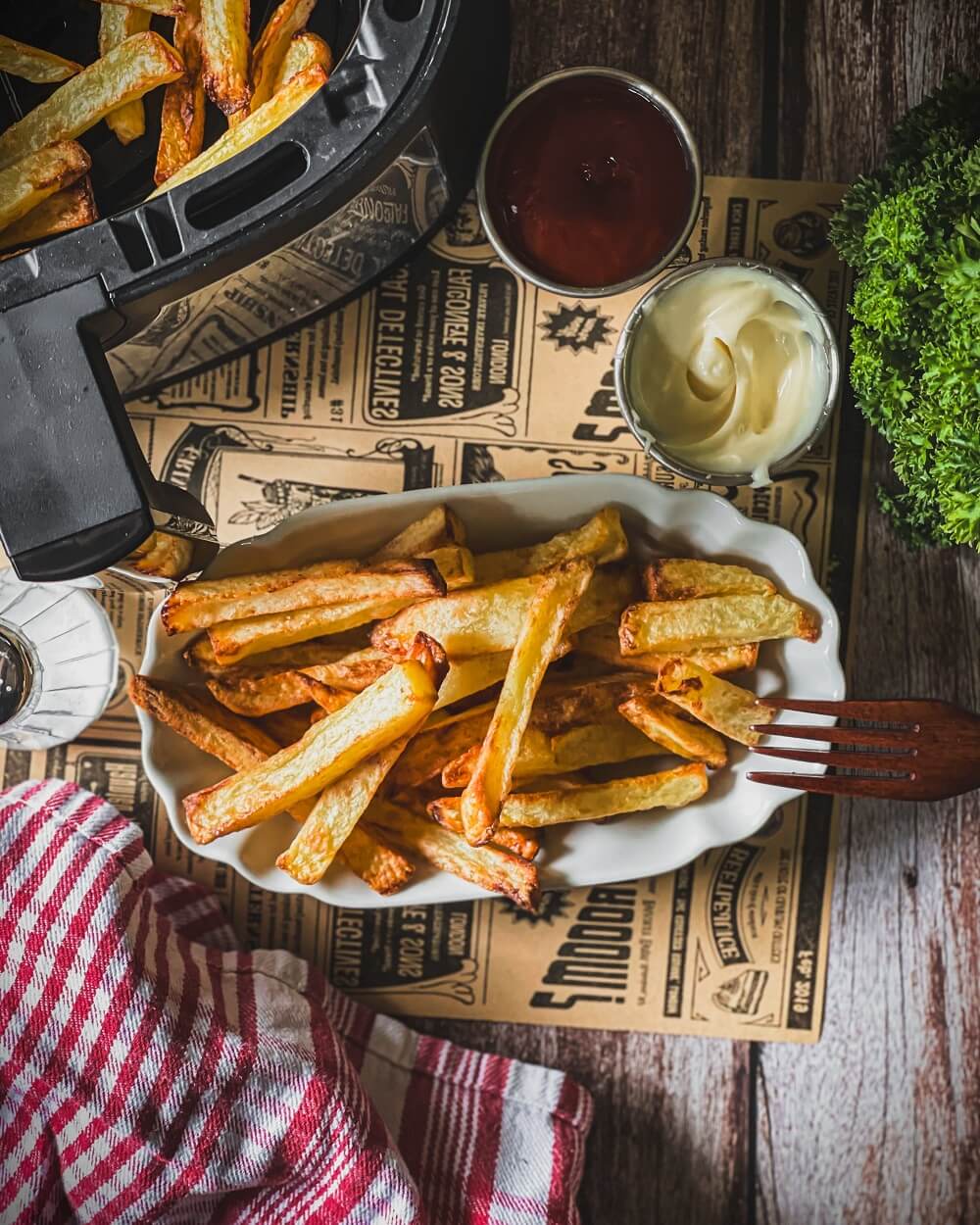 pommes heissluftfritteuse