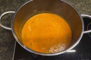puerierte tomatensosse reduzieren lassen