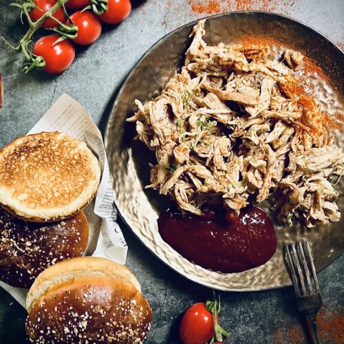 pulled chicken rezept