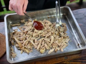 pulled chicken zubereitung schritt 5