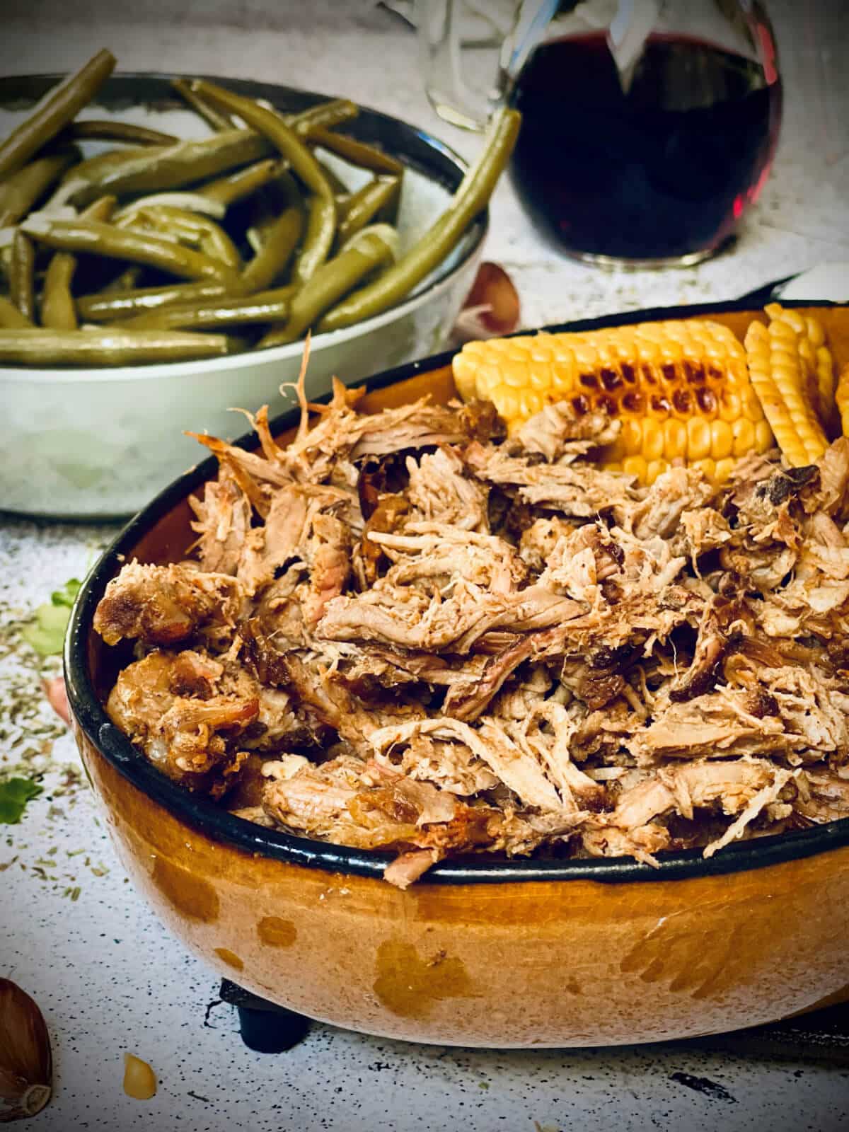 pulled lammkeule