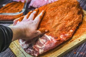 pulled pork gasgrill schritt 2