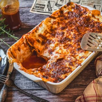 pulled pork lasagne