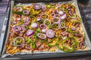 pulled pork pizza schritt 22