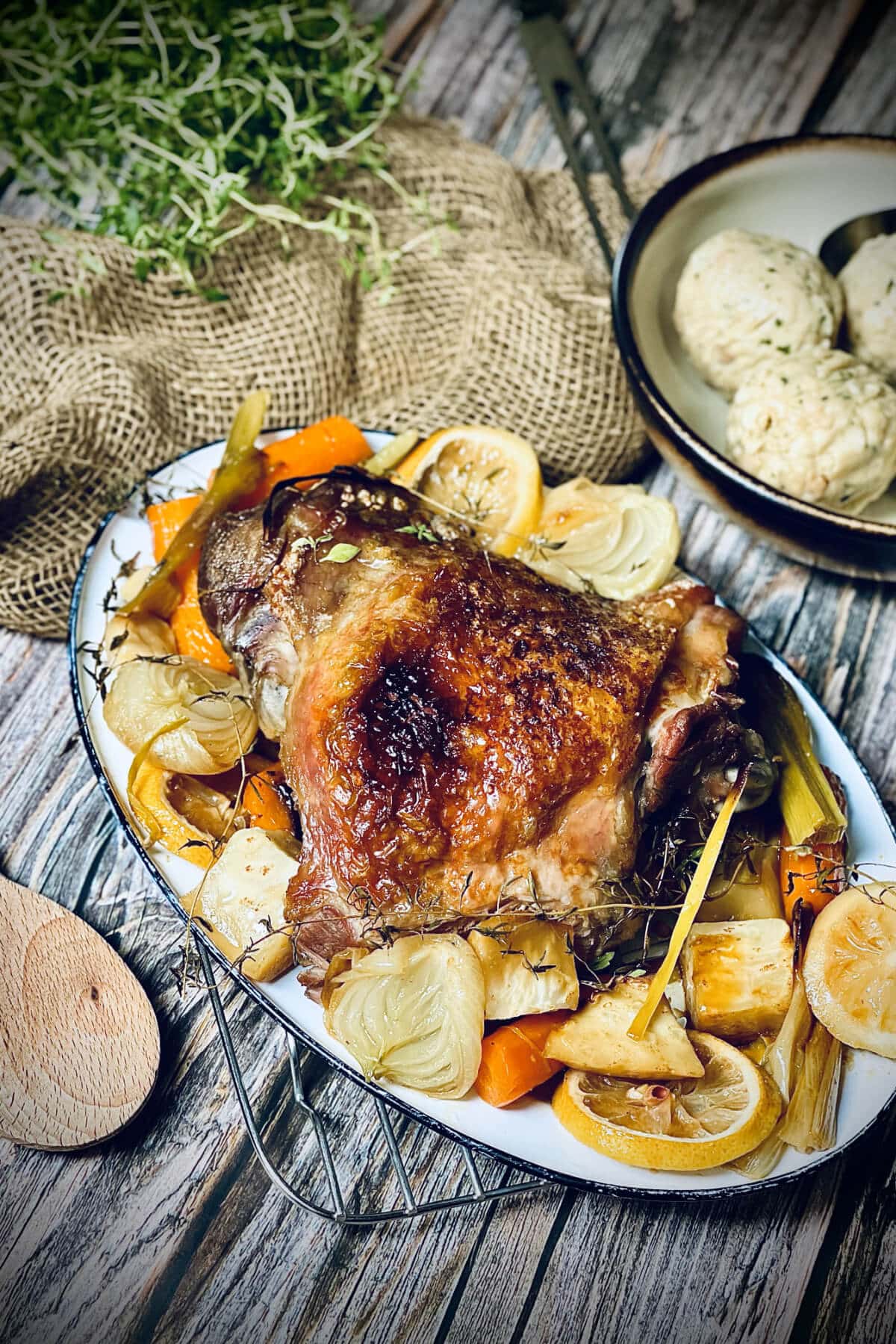 putenbraten im backofen