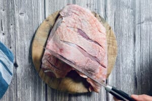 putenoberkeule zubereitung schritt 1