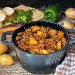 raeubertopf mit hackfleisch - die frau am grill