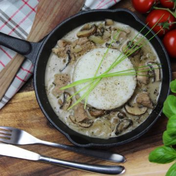 rahmgeschnetzeltes mit champignons und reis rezept