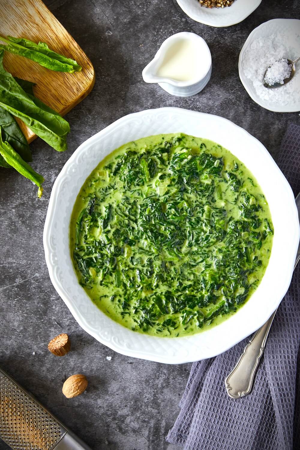 rahmspinat rezept