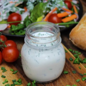 ranch dressing rezept - die frau am grill