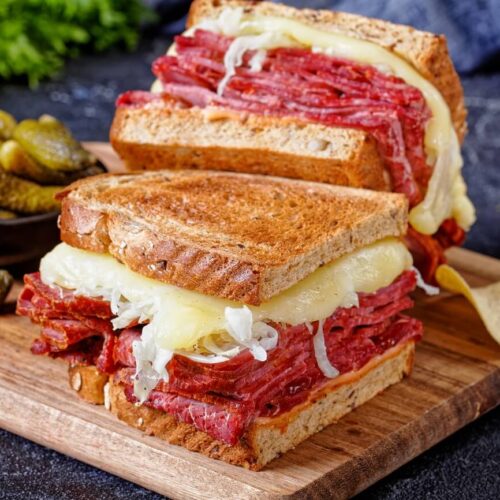 reuben sandwich rezept mit pastrami