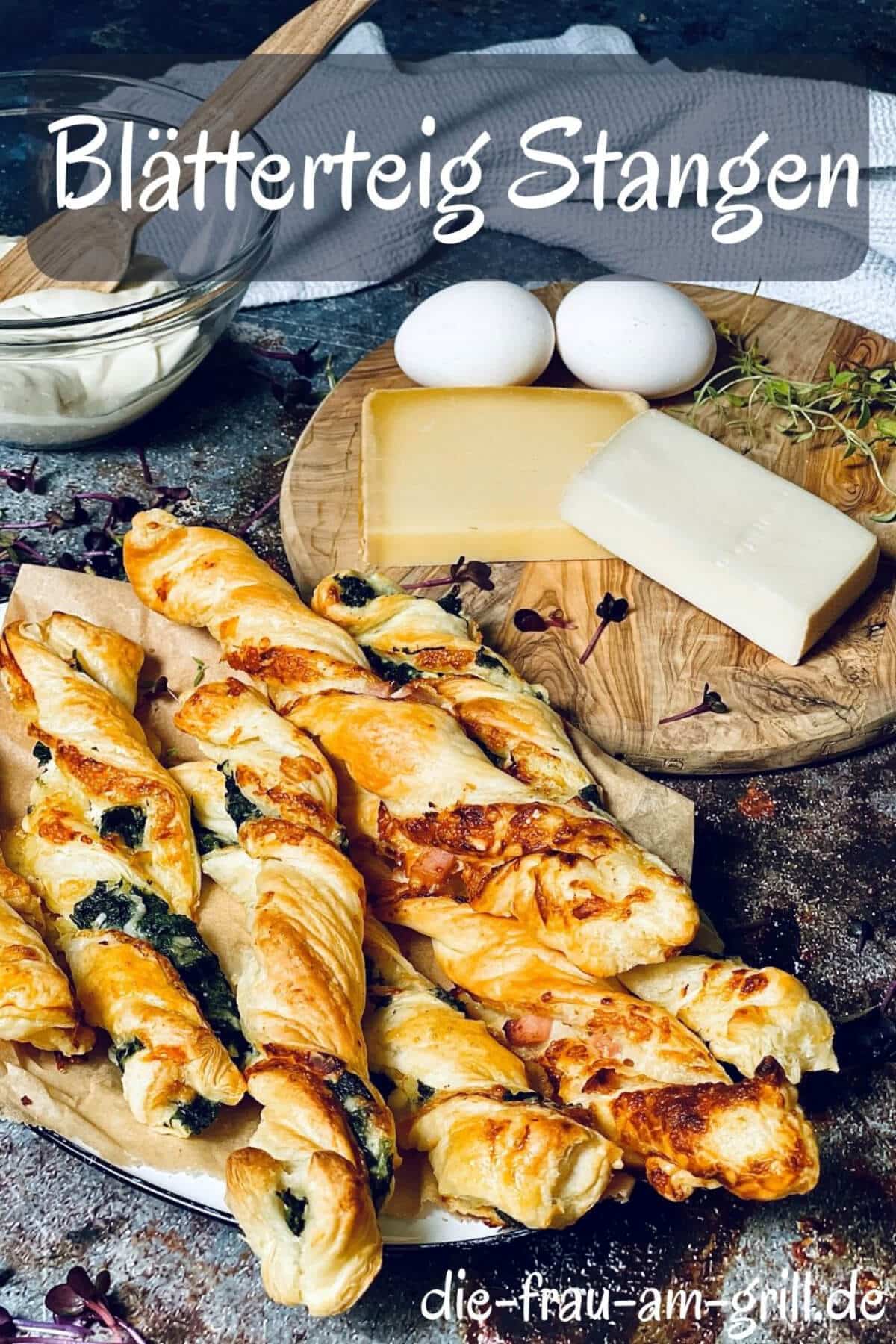 rezept blaetterteig stangen