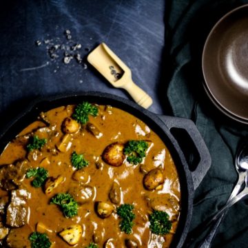geschnetzeltes mit champignons - rezept - die frau am grill