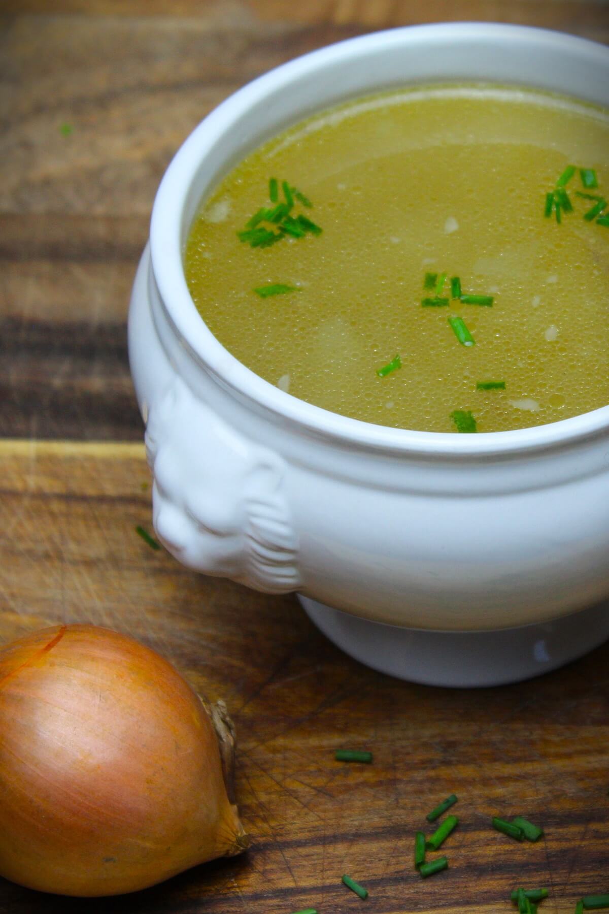 rindersuppe rezept