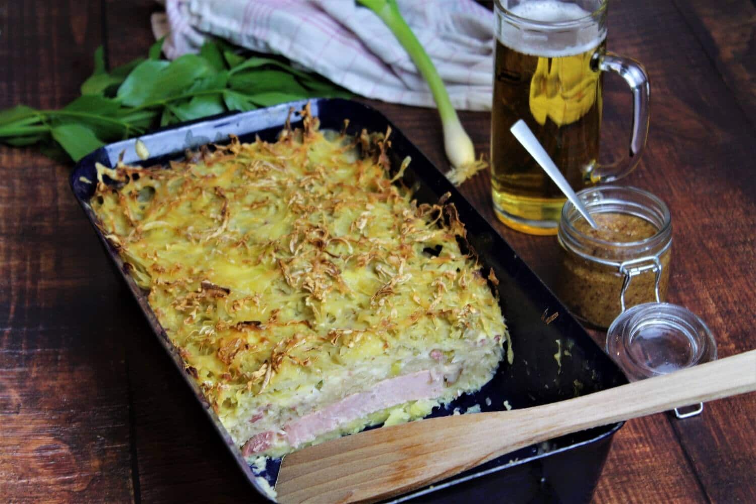 roesti auflauf mit kassler - rezept - die frau am grill