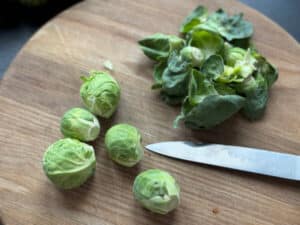 rosenkohl im ofen schritt 1
