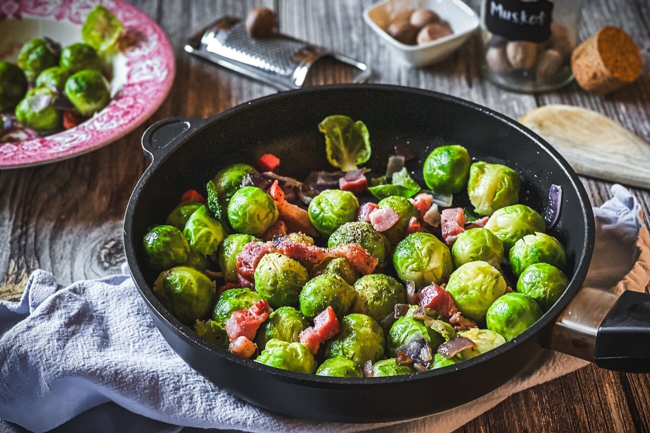rosenkohl pfanne