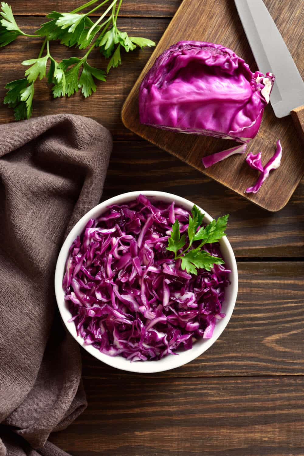 rotkohl salat