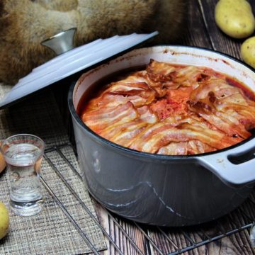 russisches schichtfleisch rezept - die frau am grill