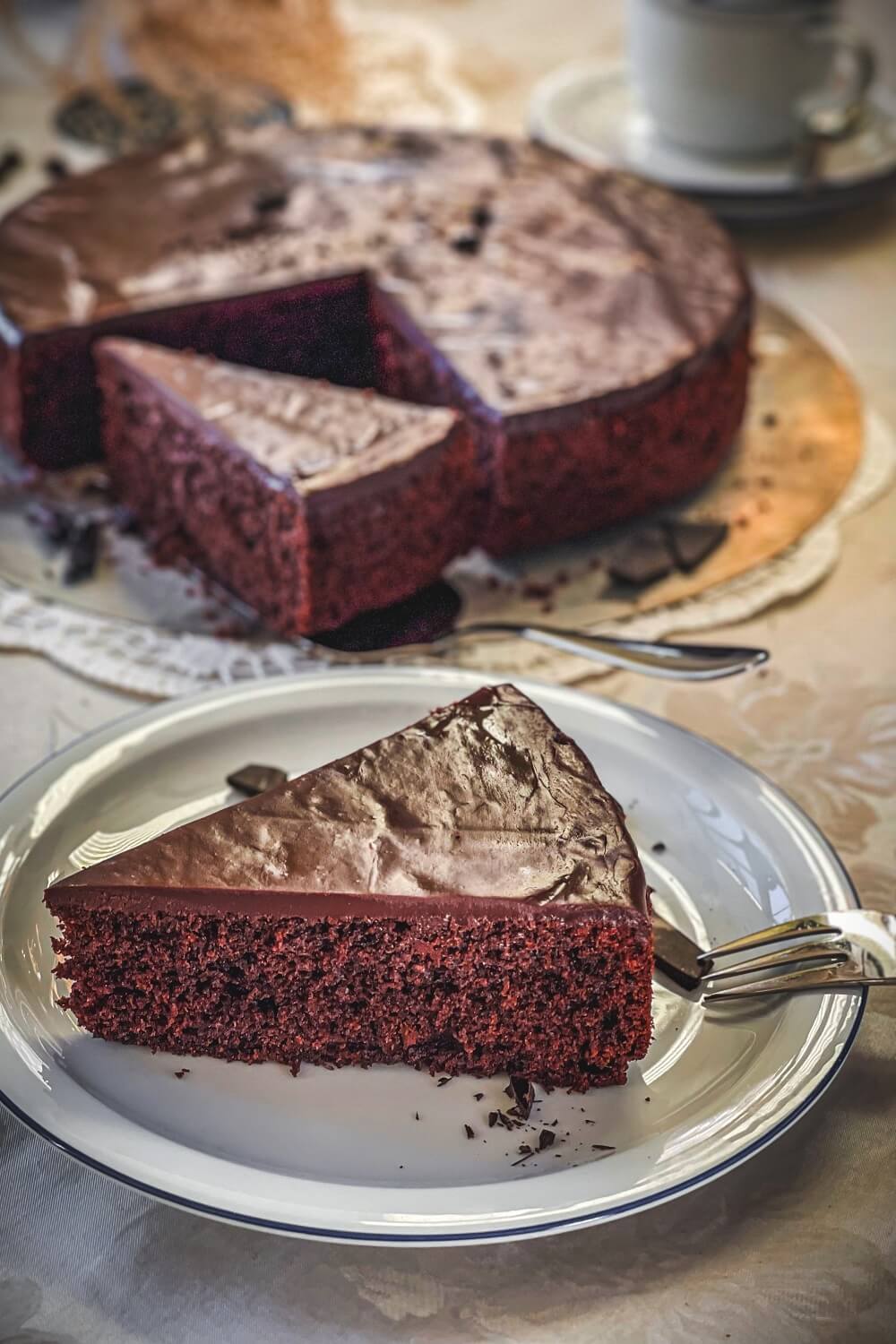 saftiger schokokuchen