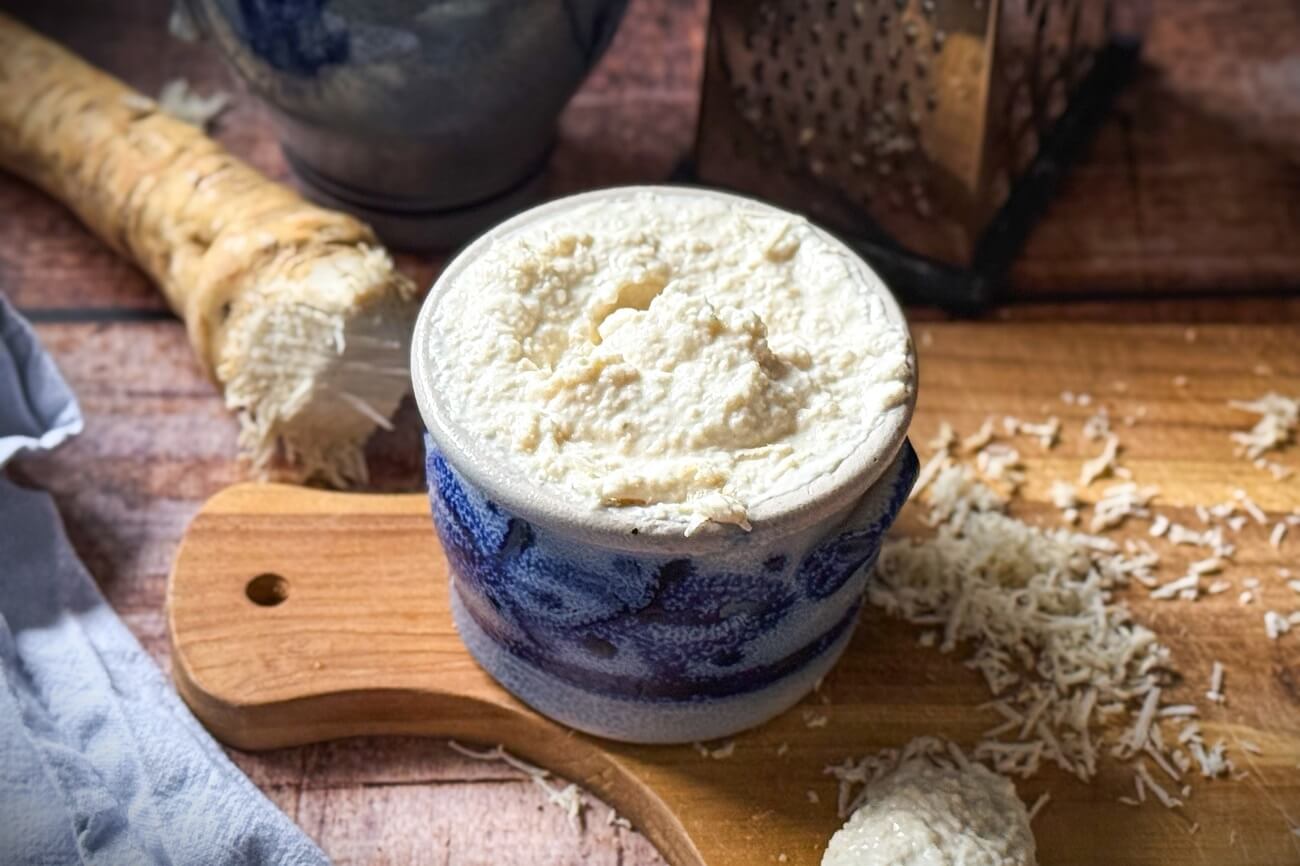 Sahnemeerrettich | Dip für Fisch und Rindfleisch
