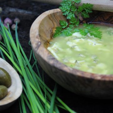 sauce gribiche rezept - die frau am grill