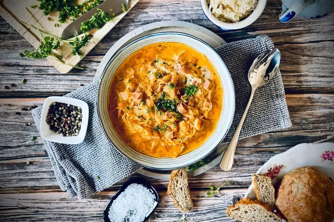 Sauerkrautsuppe klassisch | mild und bekömmlich