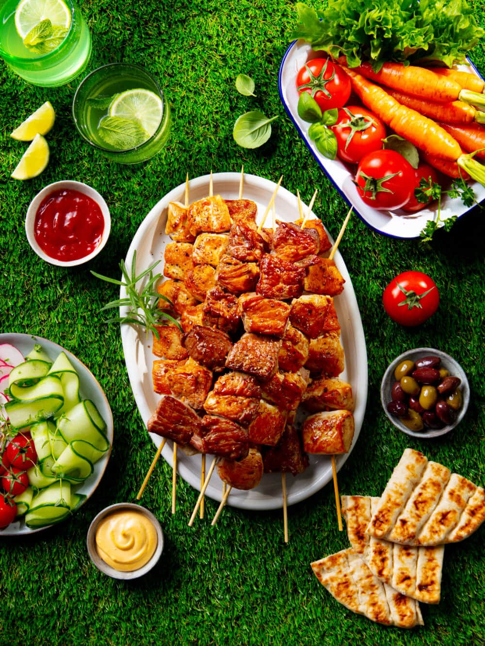 schaschlik beilagen
