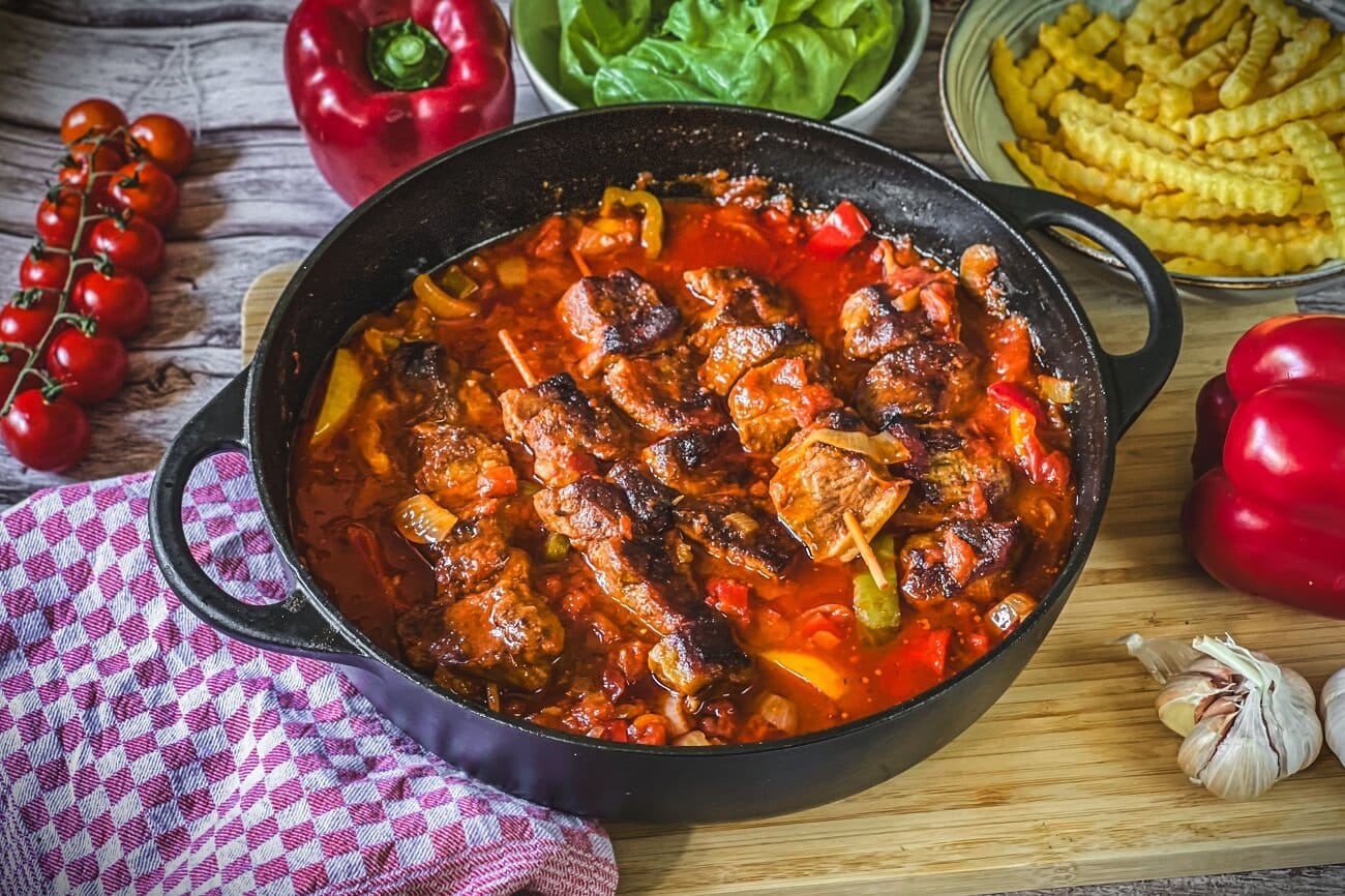 schaschlik im backofen