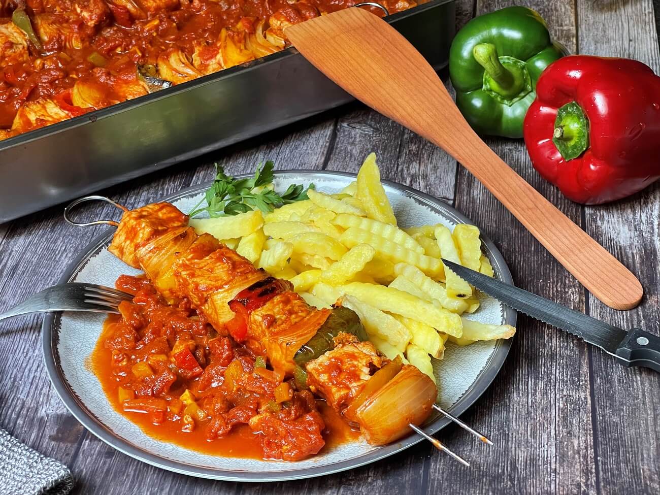 schaschlik spie&szlig;e selber machen - rezepte - die frau am grill
