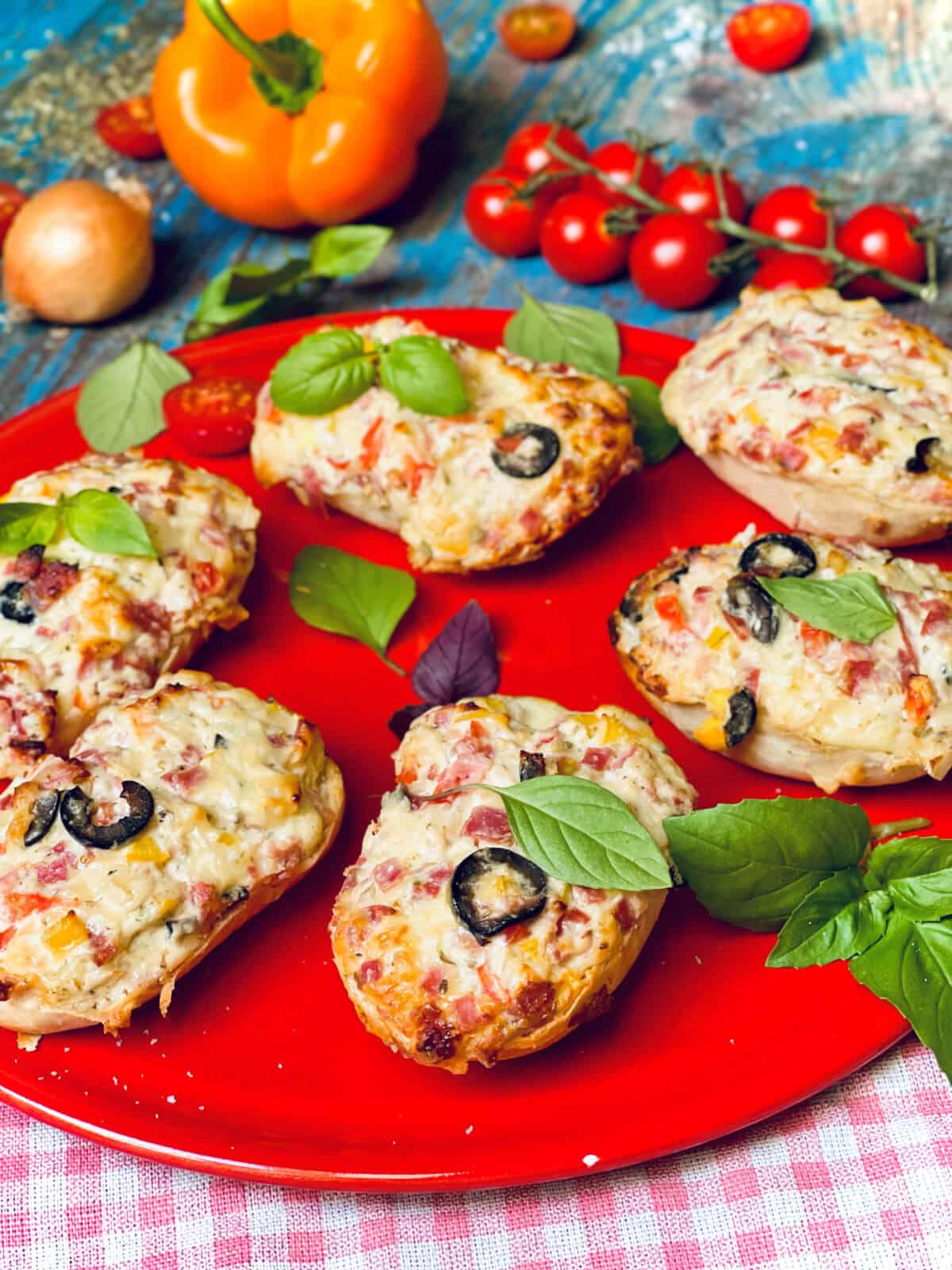 schnelle pizzabroetchen