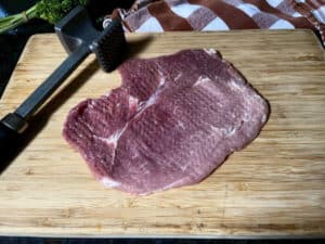 schnitzel heissluftfritteuse schritt 1