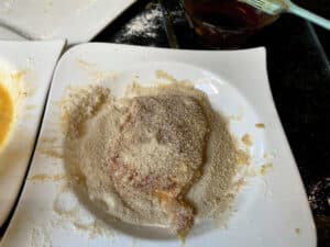 schnitzel heissluftfritteuse schritt 5