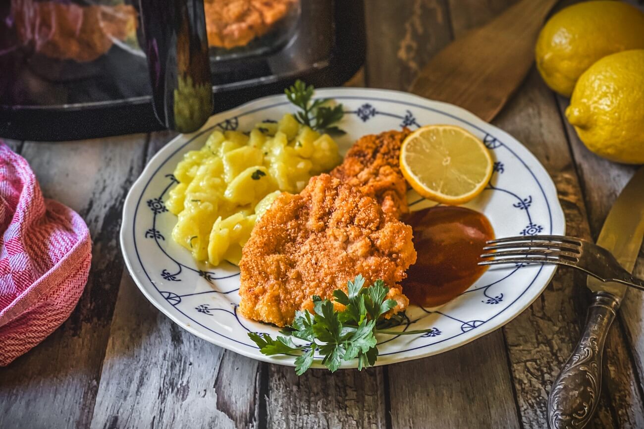 schnitzel heissluftfritteuse