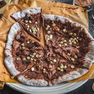 schoko pizza