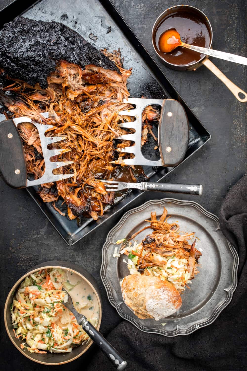 schweineschulter fuer pulled pork